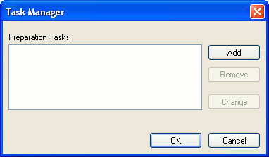 Task manager dialog